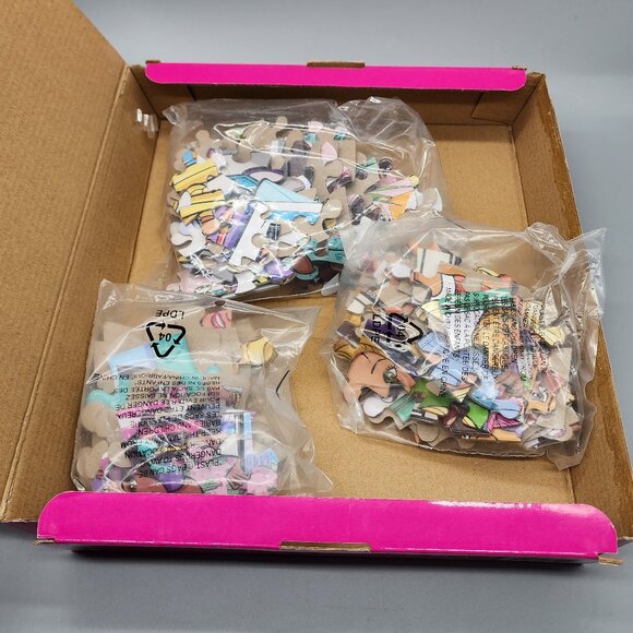 Barbie Puzzle Lot 3 Pack 24/48/100 Pieces Girls Kids Toy Mattel New Open Box - Picture 3 of 3